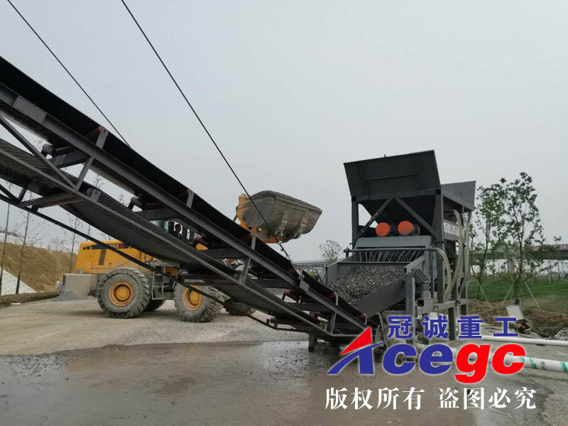 振動篩洗砂機(jī)在廣東
